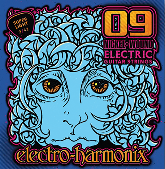 ELECTRO HARMONIX SUPER LITES 09-42 ELECTRIC STRINGS