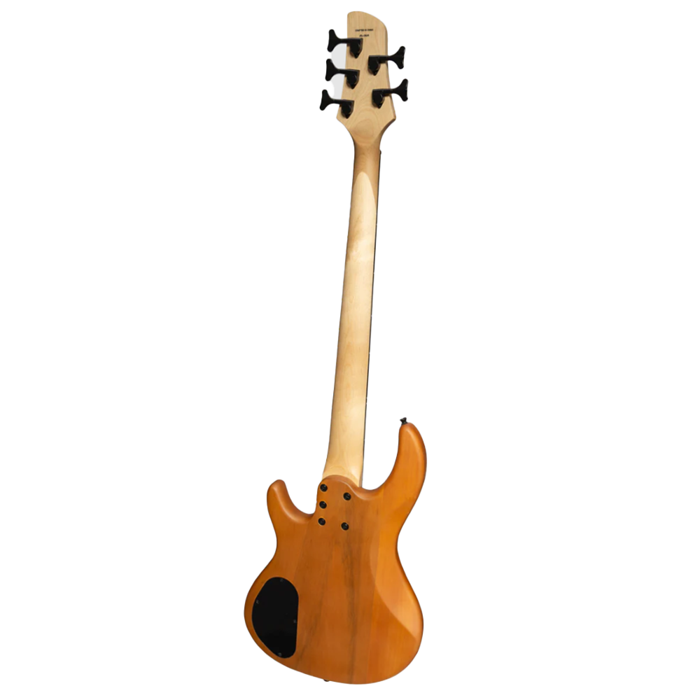 J&D LUTHIERS JDL-CB1/5-NST 5-STRING T STYLE CONTEMPORARY ACTIVE BASS (NATURAL STAIN)