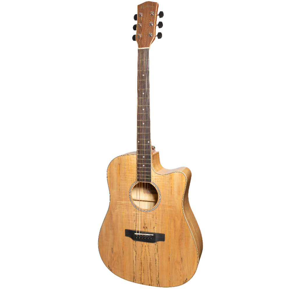 MARTINEZ MDC-31-SM-NGL '31 SERIES' ACOUSTIC-ELECTRIC DREADNOUGHT CUTAWAY NATURAL GLOSS