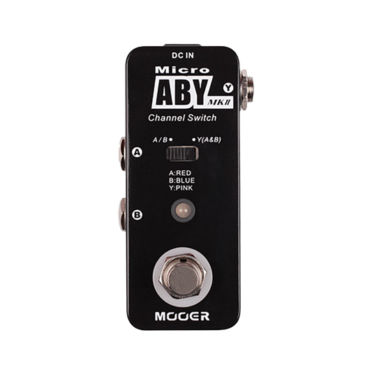 MOOER MICRO ABY MK2 2 CHANNEL SWITCH