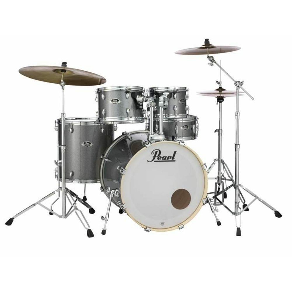 PEARL PDEXX725SP/C-708K 22" FUSION PLUS KIT W/HARDWARE GRINDSTONE SPARKLE (CYMBALS NOT INCLUDED)