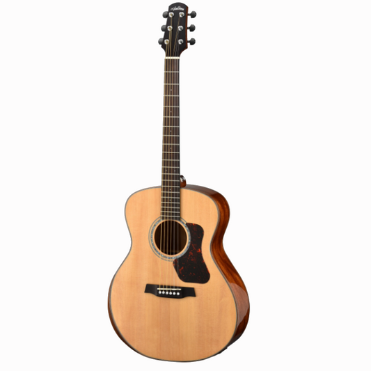 WALDEN G740RE-G/W GRAND AUDITORIUM SOLID SPRUCE/MAHOGANY ELCTRIC ACOUSTIC