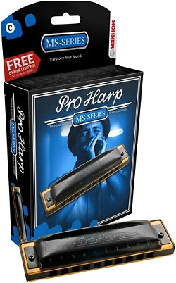 HOHNER PRO HARP HARMONICA LARGE PACK B