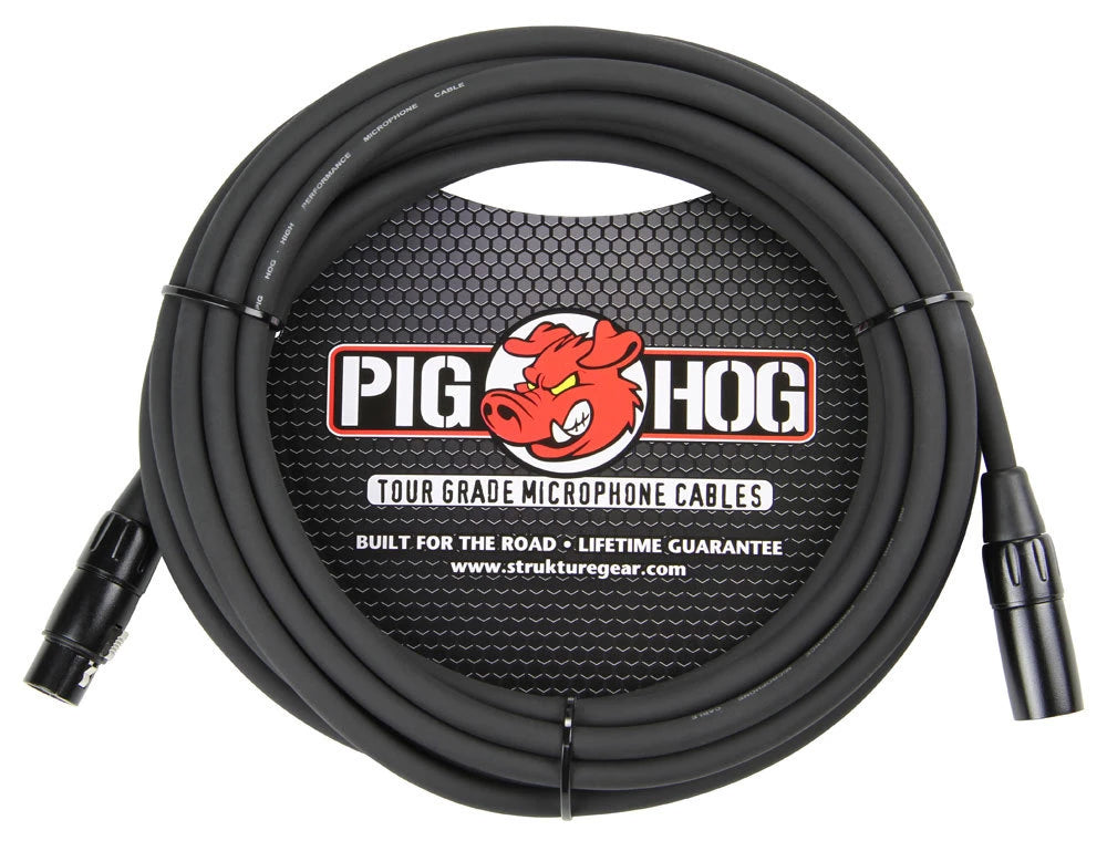 Pig Hog 8mm Mic Cable 25ft XLR