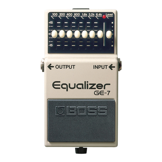 BOSS GE-7 7 BAND GRAPHIC EQ GUITAR PEDAL