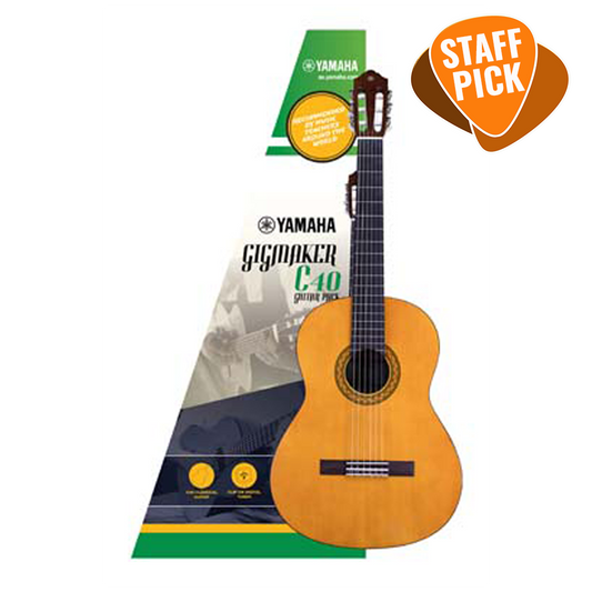 GIGMAKER CONCERT CLASSICAL GUITAR PACK GLOSS