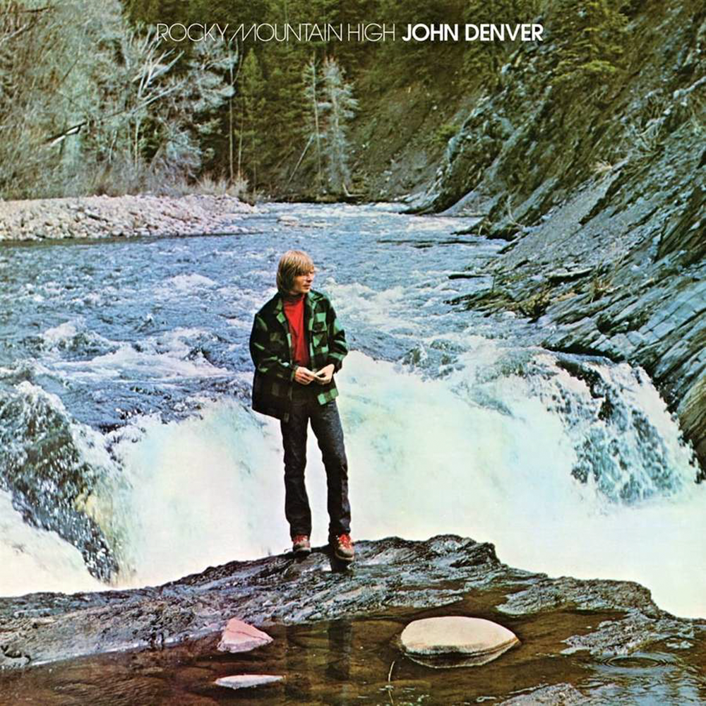 JOHN DENVER - ROCKY MOUNTAIN HIGH (TRANS BLUE VINYL)