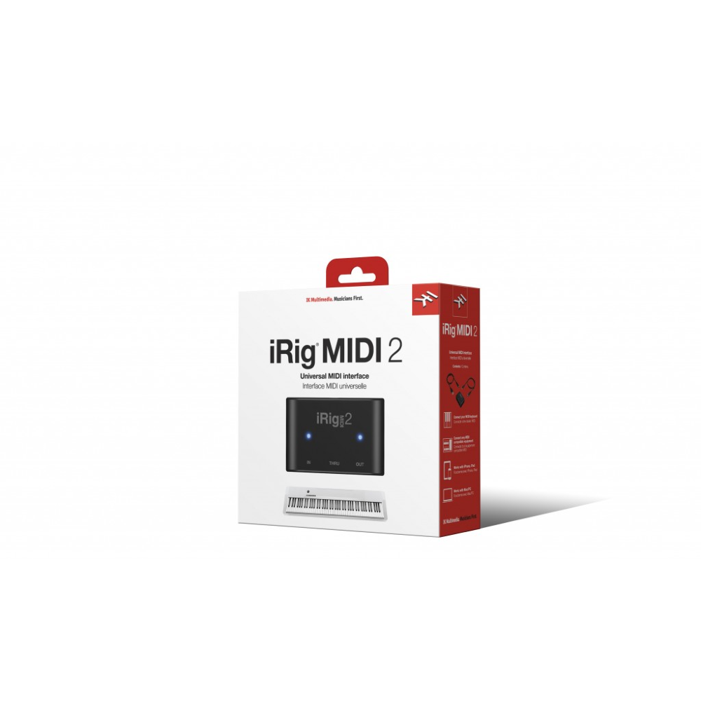 IRIG MIDI 2 MIDI INTERFACE FOR IOS AND MAC/PC