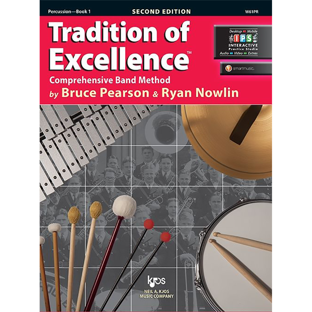 TRADITION OF EXCELLENCE W61PR PERCUSSION BOOK 1