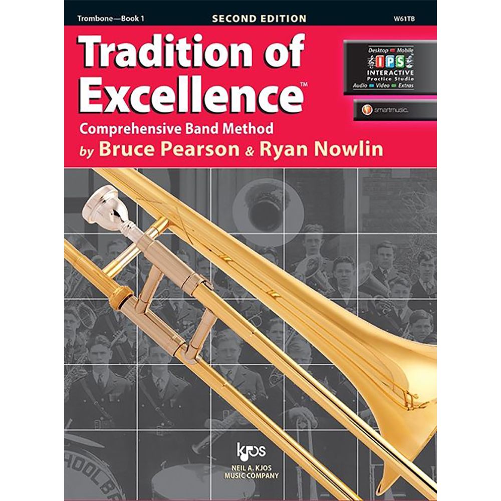 TRADITION OF EXCELLENCE W61TB TROMBONE BOOK 1