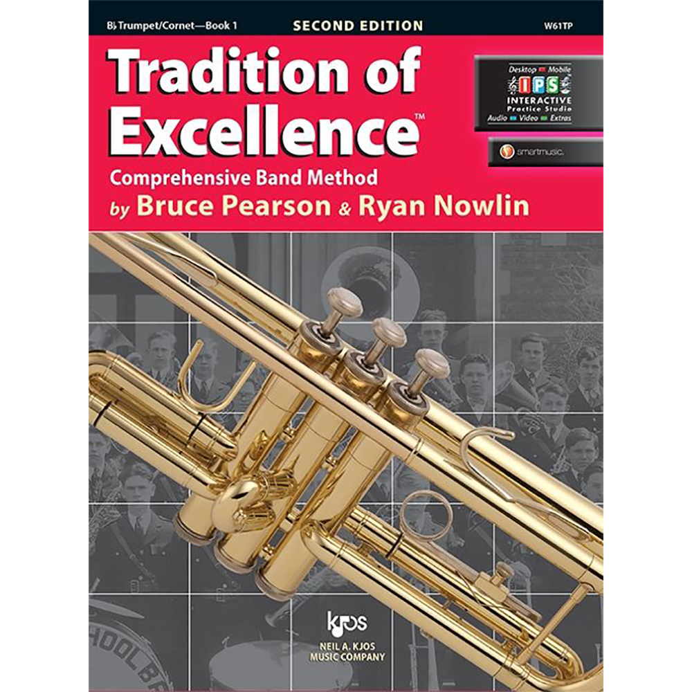 TRADITION OF EXCELLENCE W61TP TRUMPET/CORNET BOOK 1